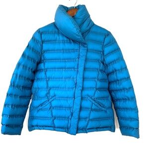 209, Women's Blue Puffer Utility Jacket